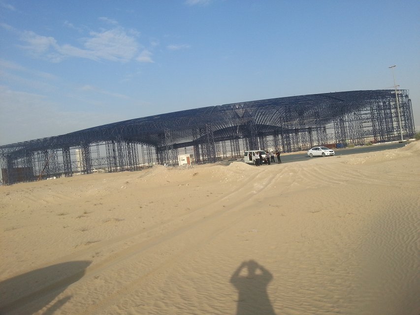 丰镇大型场馆网架工程